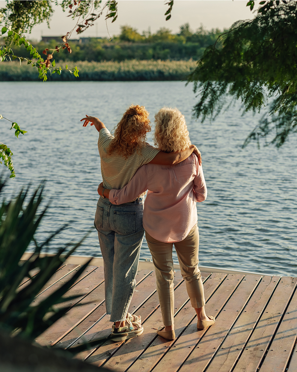 two women together