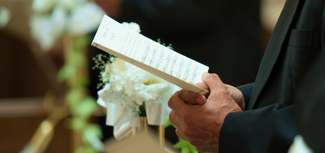 a person holding a book
